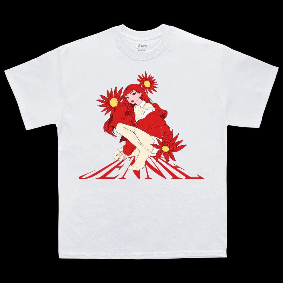 JENNIE (BLACKPINK) RUBIFY BY JENNIE T-SHIRTS 100% COTTON