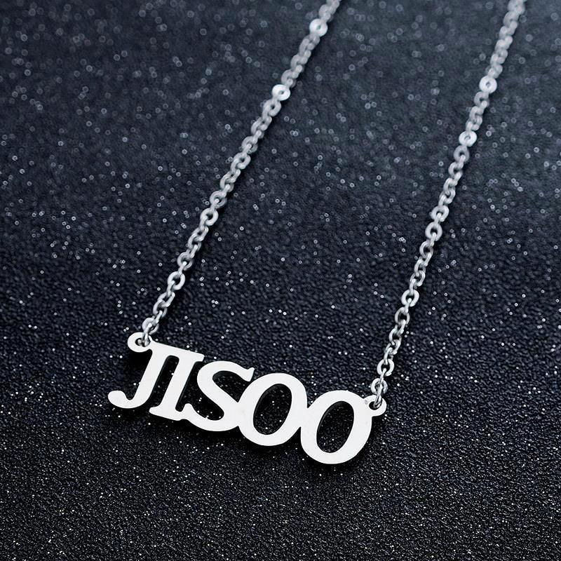 BLACKPINK STAINLESS STEEL NECKLACES