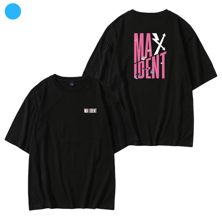 STRAY KIDS MERCH MAXIDENT TSHIRT 100% COTTON
