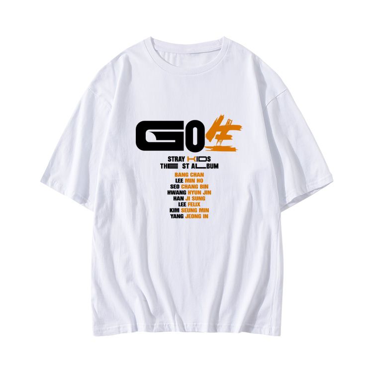 STRAY KIDS MERCH GO生 (GO LIVE) TSHIRT 100% COTTON