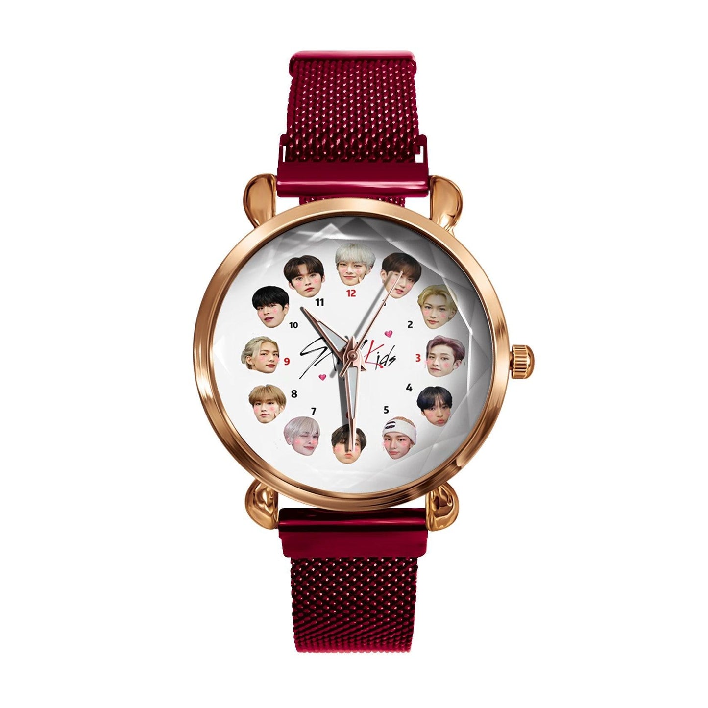 STRAY KIDS WATCHES WITH MAGNETIC CLOSURE