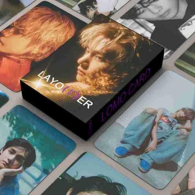 PHOTOCARDS V LAYOVER 55 PCS
