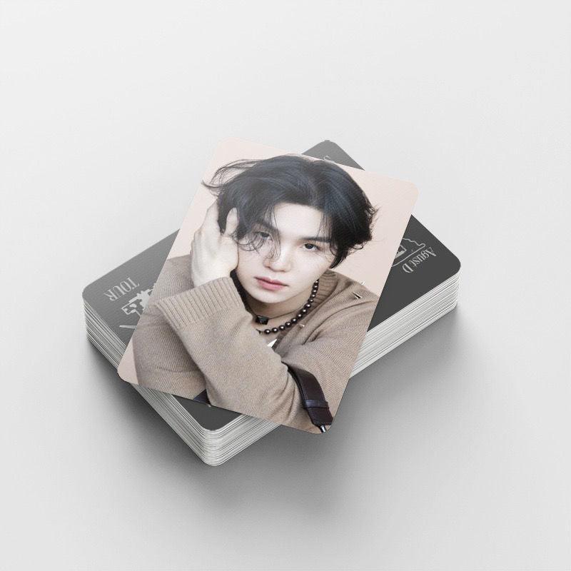 PHOTOCARDS SUGA: ROAD TO D'DAY 92 PCS (60 PHOTOCARDS + 32 STICKERS)
