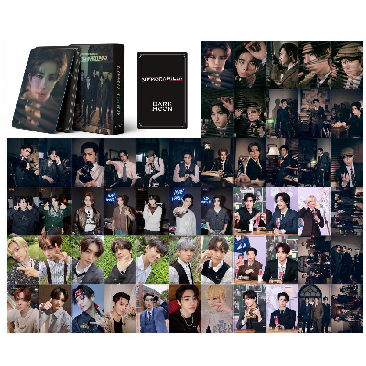 PHOTOCARDS ENHYPEN MEMORABILIA DARK MOON 55 PCS
