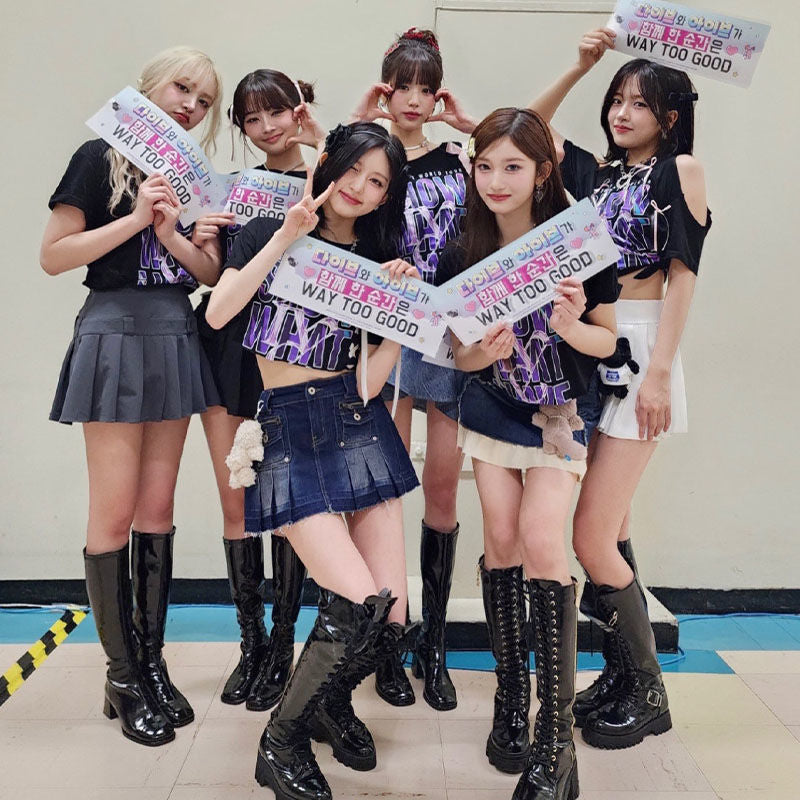 IVE MERCH 1St WORD TOUR T-SHIRTS 2024 “Show What I have” 100% COTTON