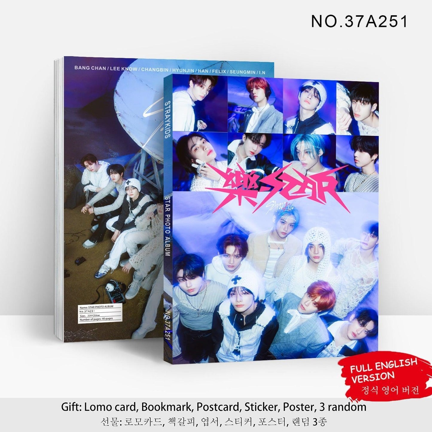 STRAY KIDS PHOTOBOOK 80 PCS (PHOTOBOOK+79 ITEMS) VARIOUS OPTIONS!✨