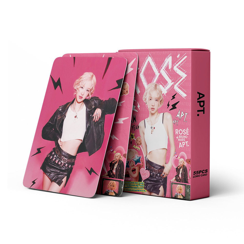 APT ROSÉ PHOTOCARDS 55 PCS