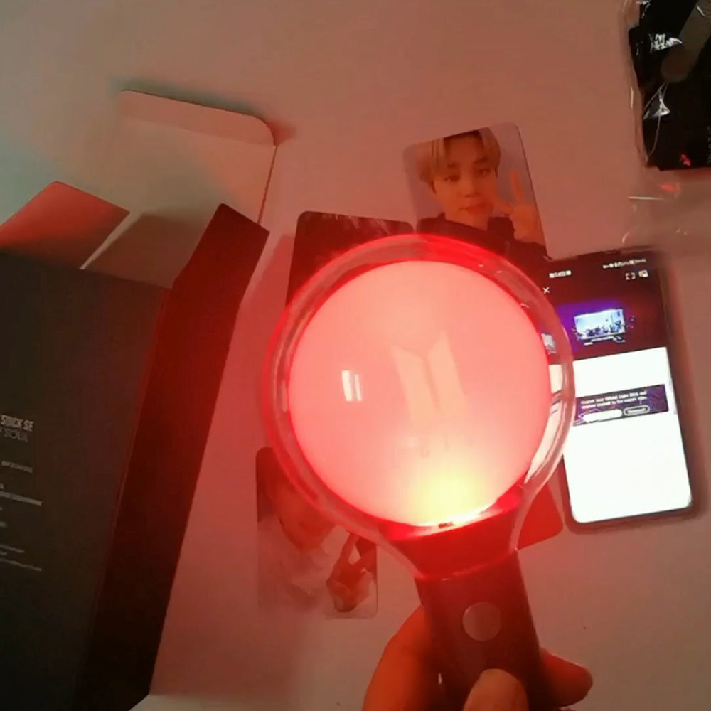BTS ARMYBOMB  - LIGHTSTICK WITH PHOTOCARDS VERSION 3 AND VERSION 4