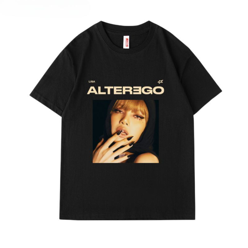 BLACKPINK LISA ALTER EGO T-SHIRTS 100% COTTON