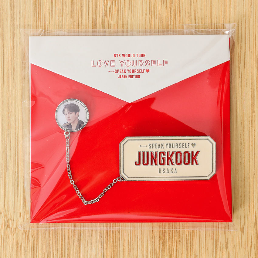 BTS MERCH LOVE YOURSELF TOUR PIN's