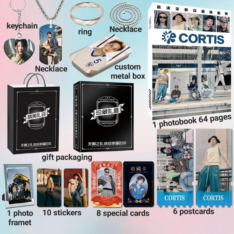 PHOTOBOOK CORTIS + PHOTOCARDS + ACCESSORIES + FRAME + ITEMS!✨