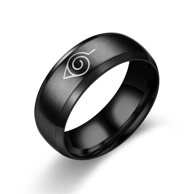 Naruto Merch Ring Stainless Steel