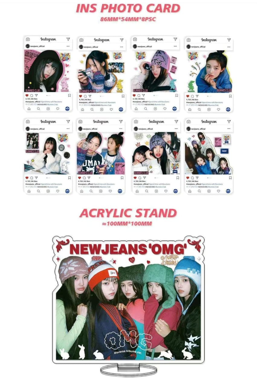 NEWJEANS COLLECTIBLE / GIFT BOX - VARIOUS ITENS