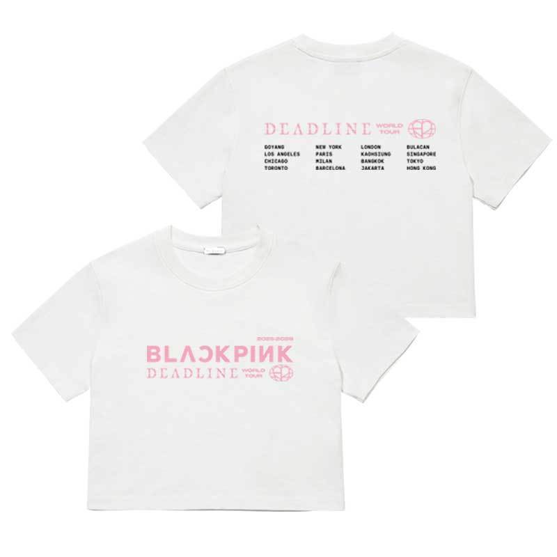 BLACKPINK DEADLINE T-SHIRT/CROPPEDS 100% COTTON