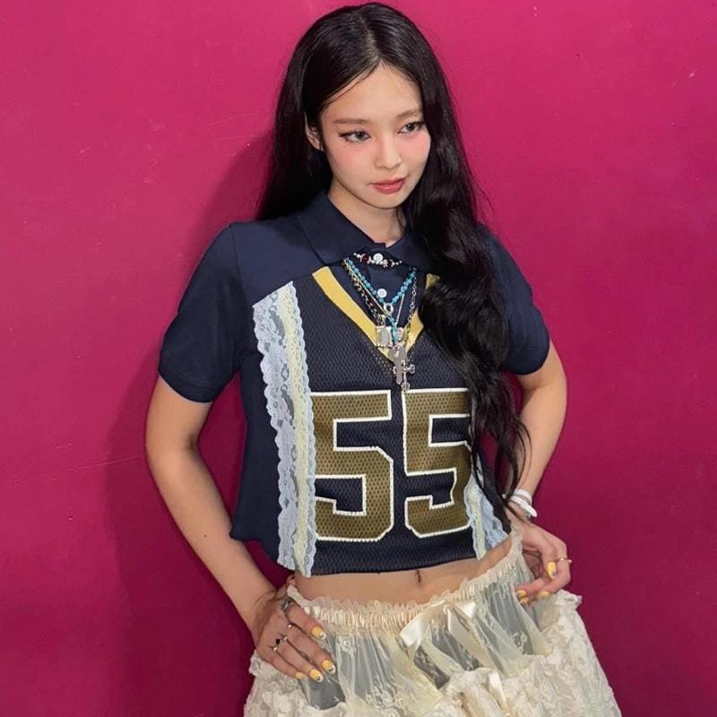 JENNIE (BLACKPINK)  T-SHIRT 100% POLYESTER