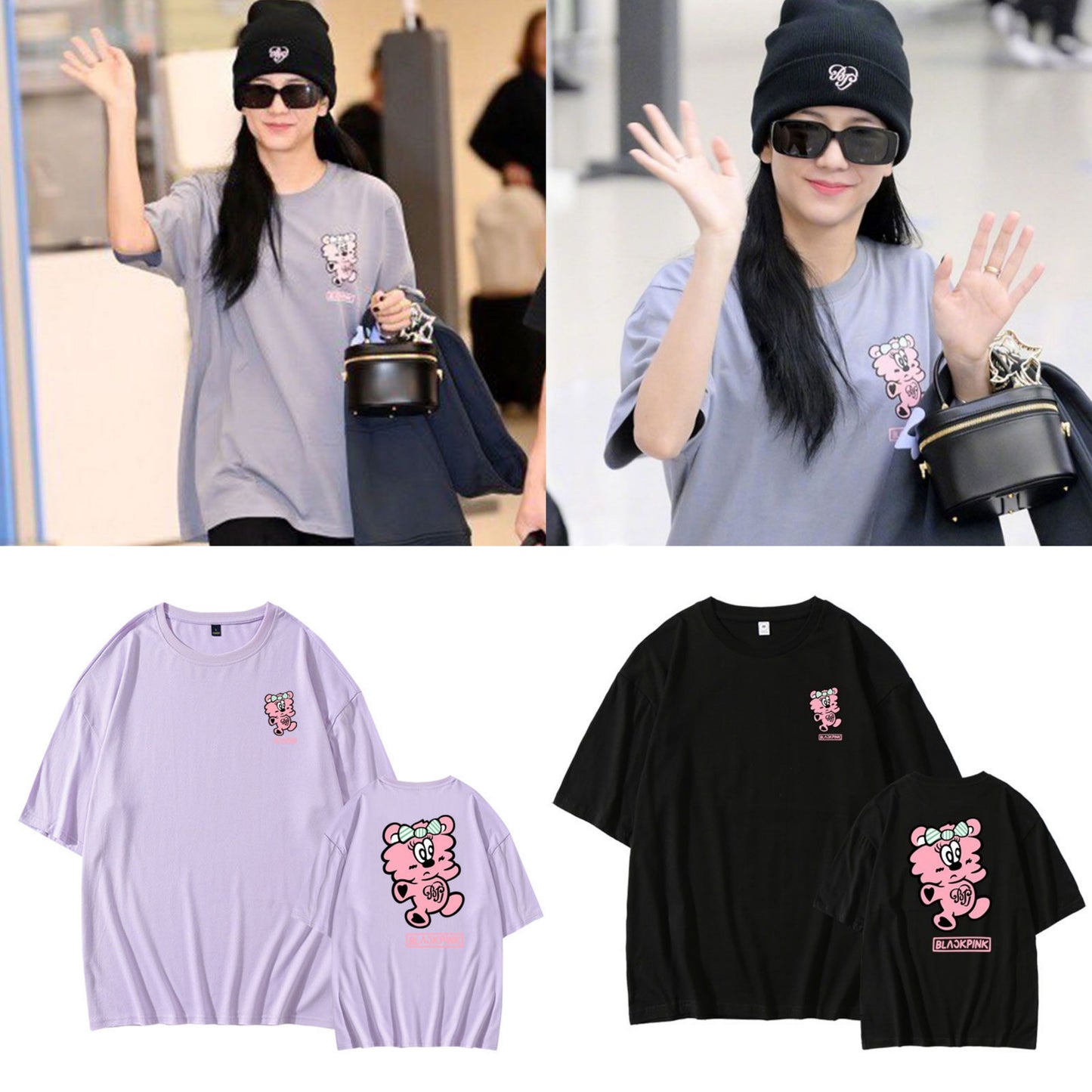 BLACKPINK BORN PINK T-SHIRTS 100% COTTON (4 colors)