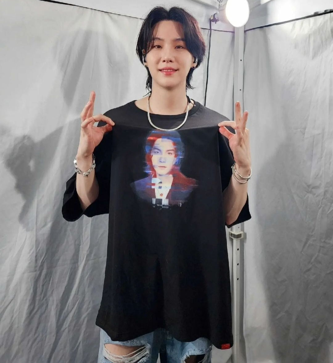 T-SHIRT SUGA AGUST D D'DAY 100% COTTON