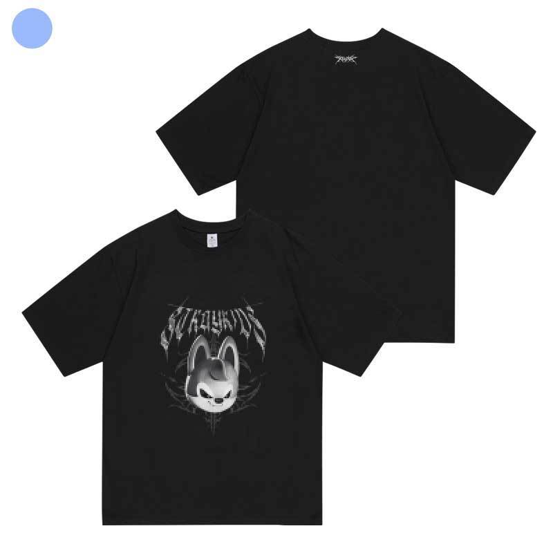 STRAY KIDS MERCH T-SHIRTS EVIL SKZOO 100% COTTON