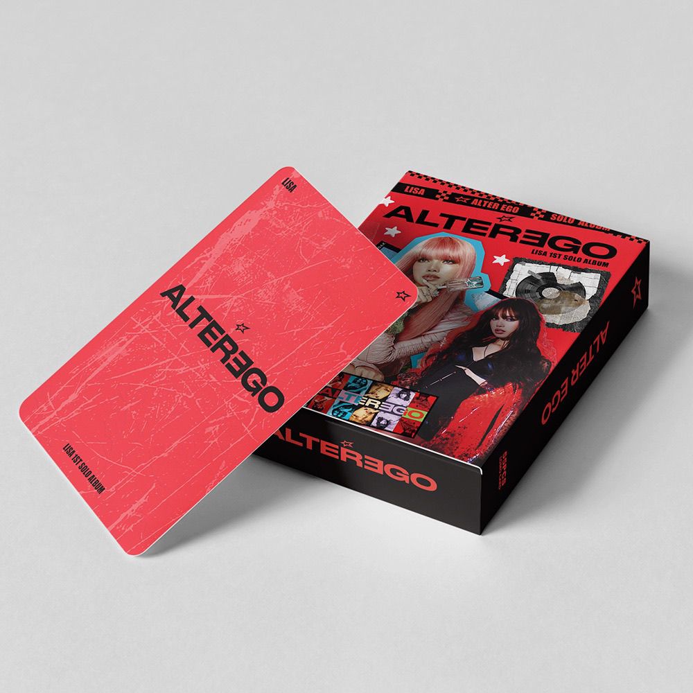 LISA ALTER EGO PHOTOCARDS 55 PCS