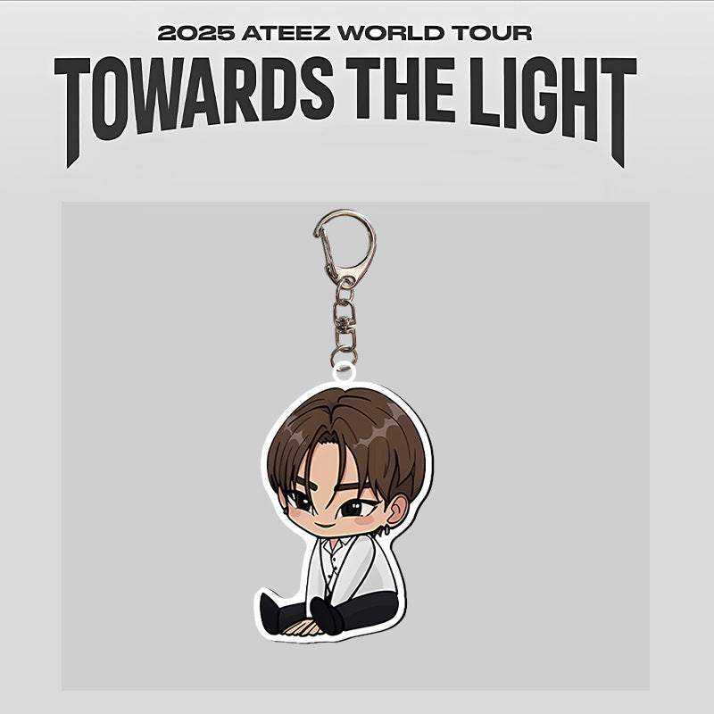 ATEEZ MERCH ACRYLIC KEYRINGS